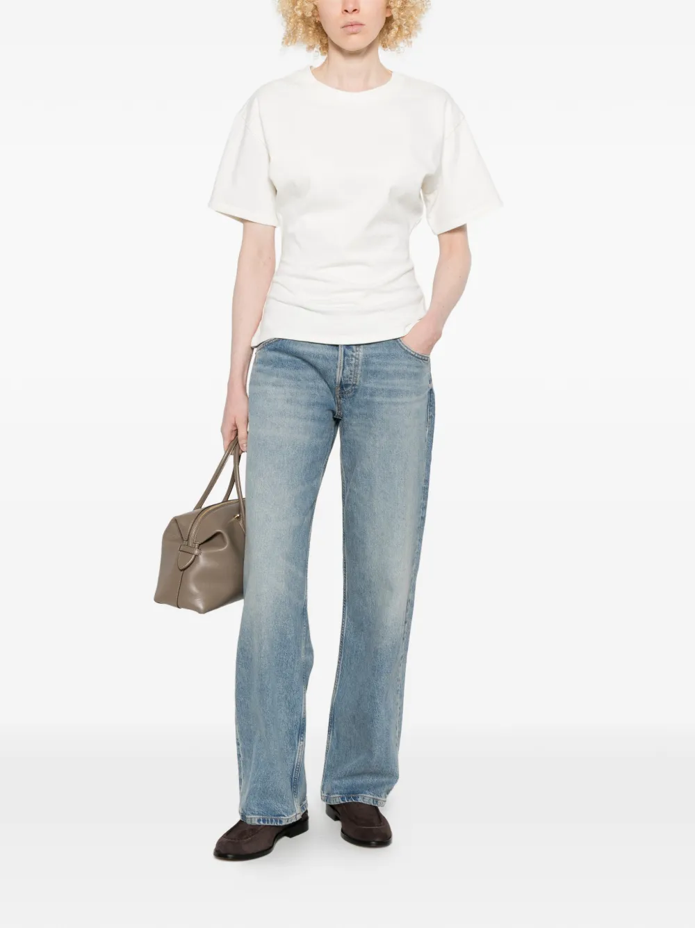  Eb Denim Vaqueros Luna De Talle Bajo - Azul 