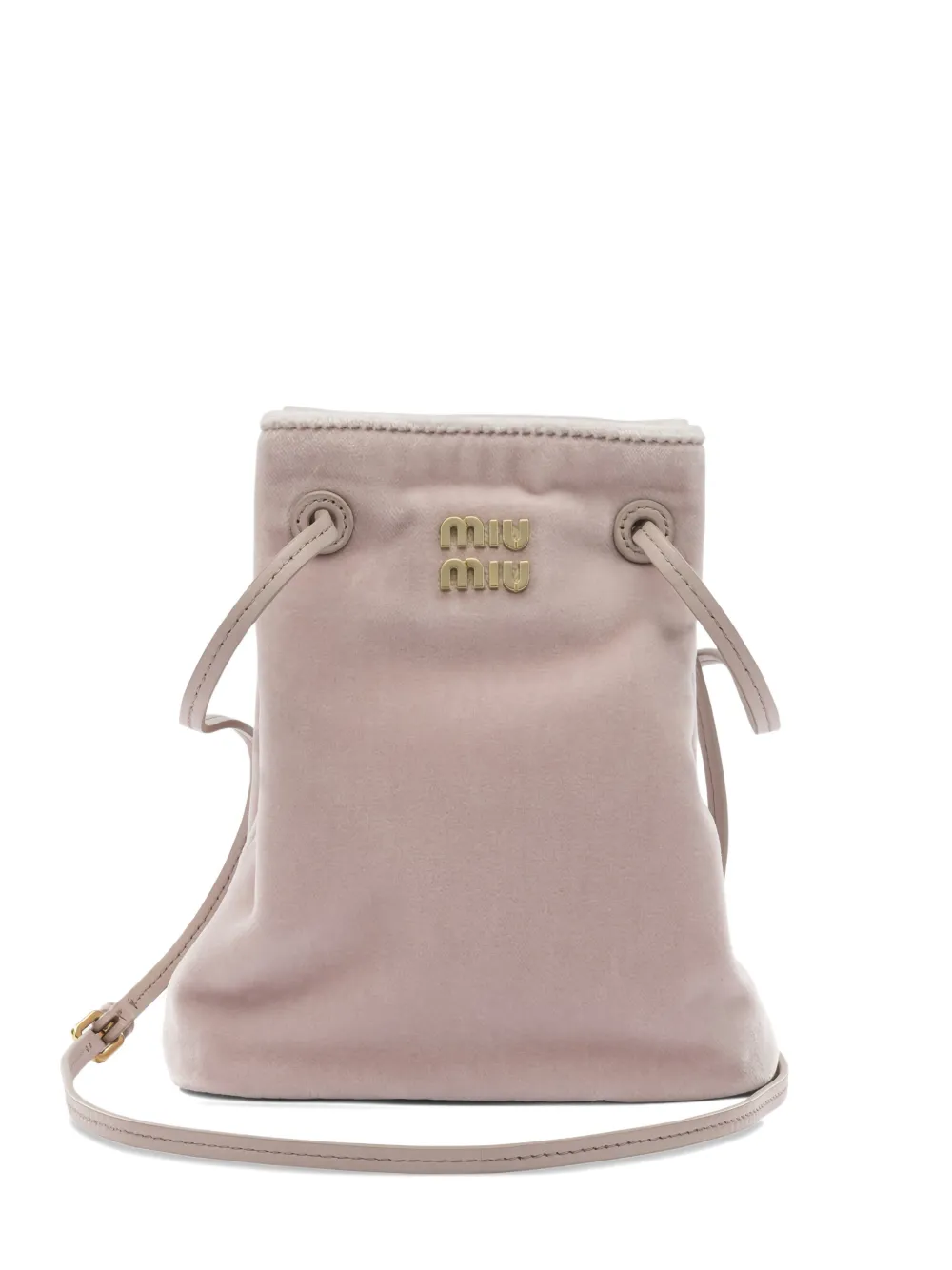 Miu Miu Borsa a secchiello - Rosa