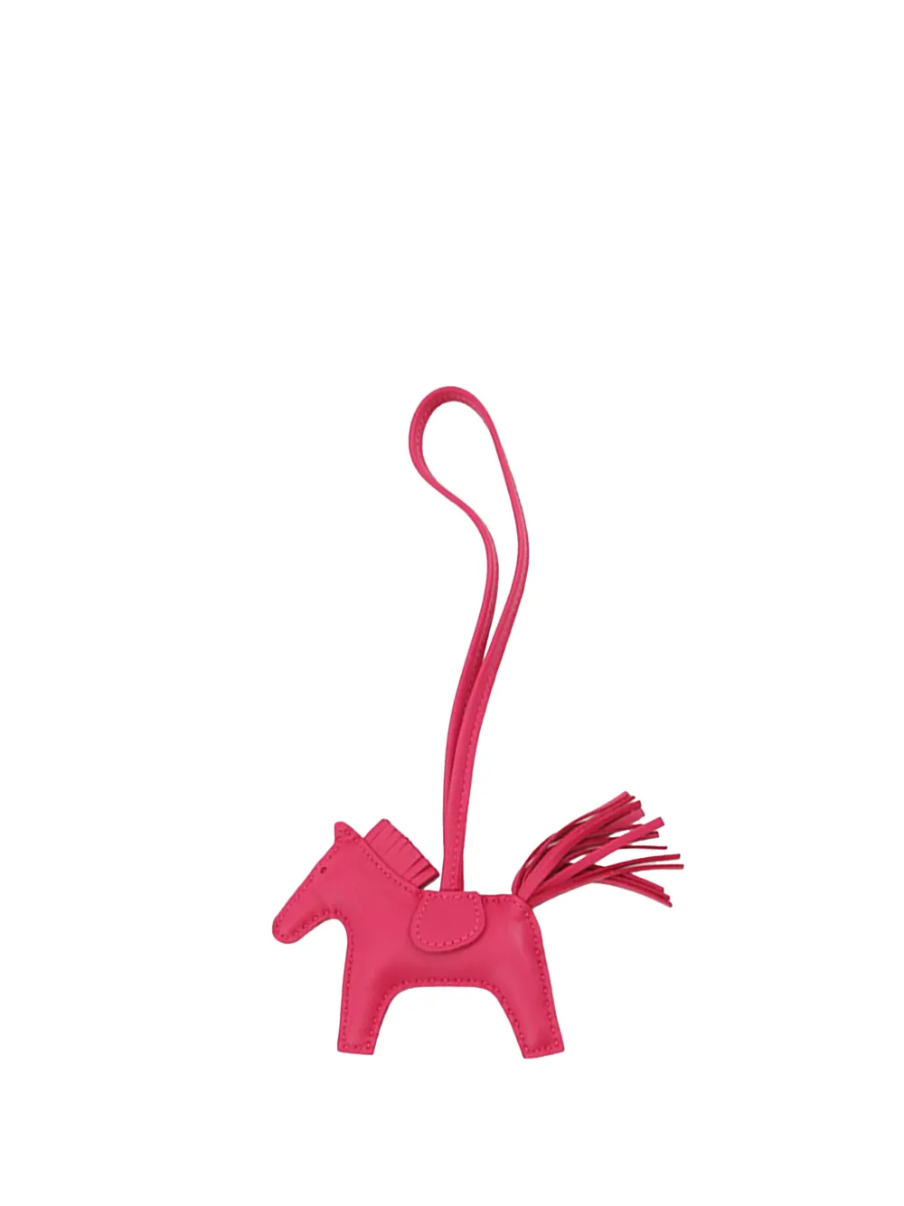 Hermès Pre-Owned 2020 Milo Lambskin GriGri Rodeo Bag Charm PM key chain - Rosa