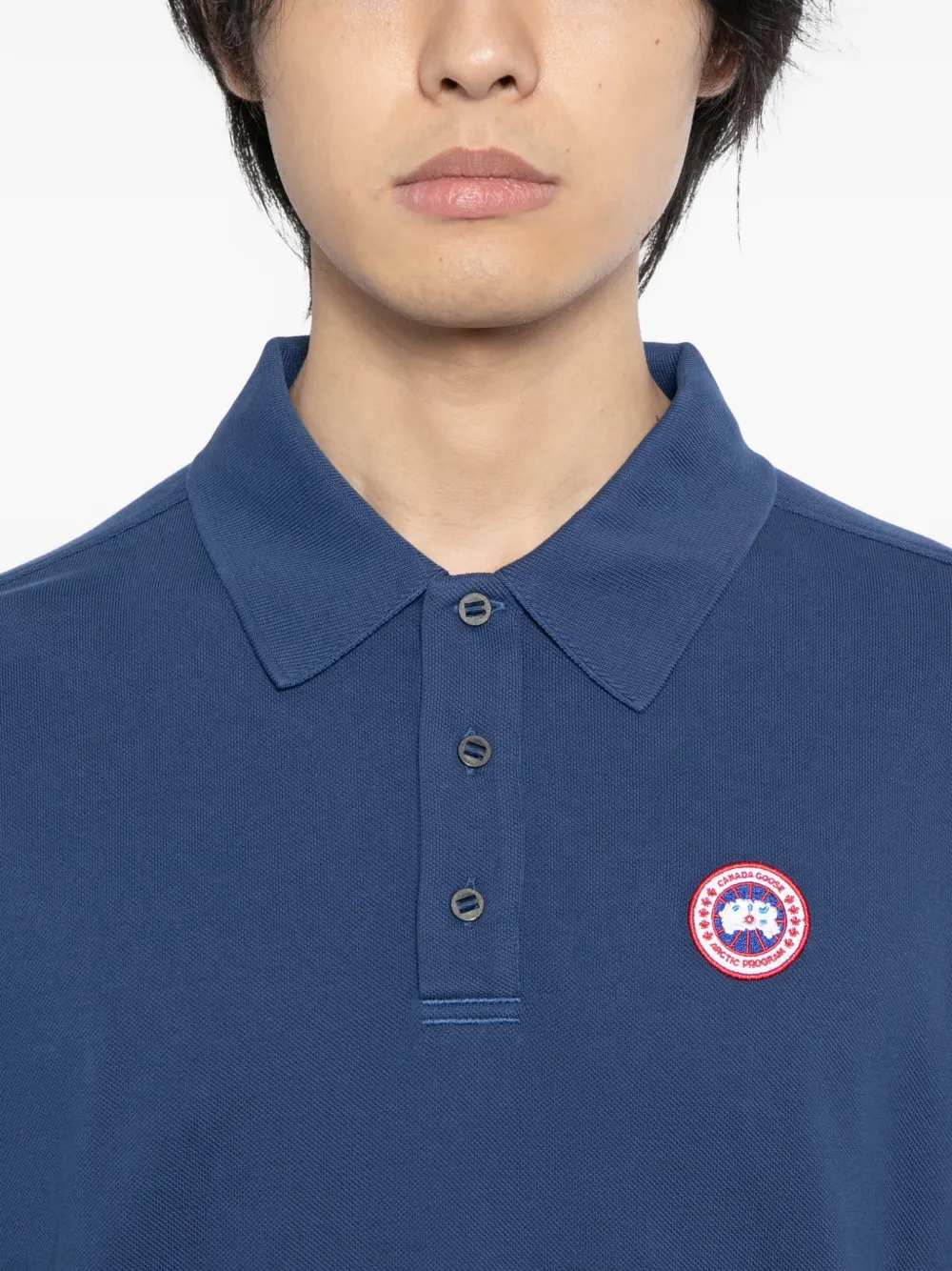 Canada Goose Beckley poloshirt Blauw