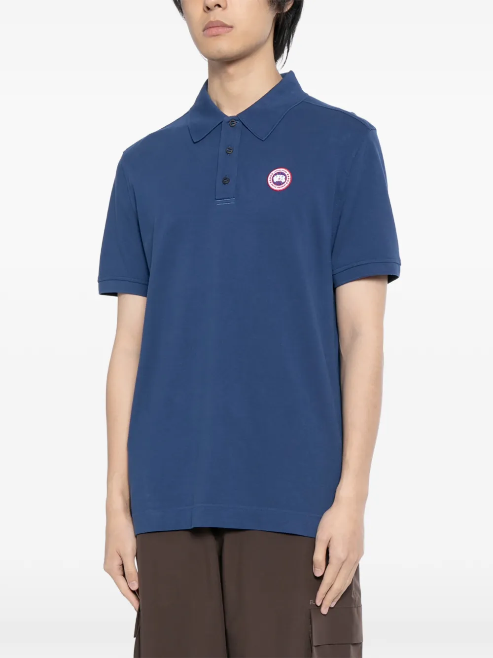  Canada Goose Beckley Polo Shirt - Blue 