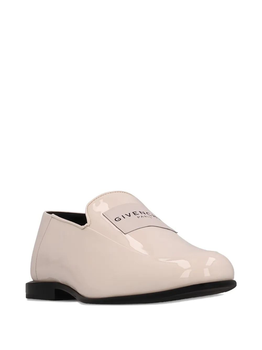 Givenchy logo-label loafers - Beige