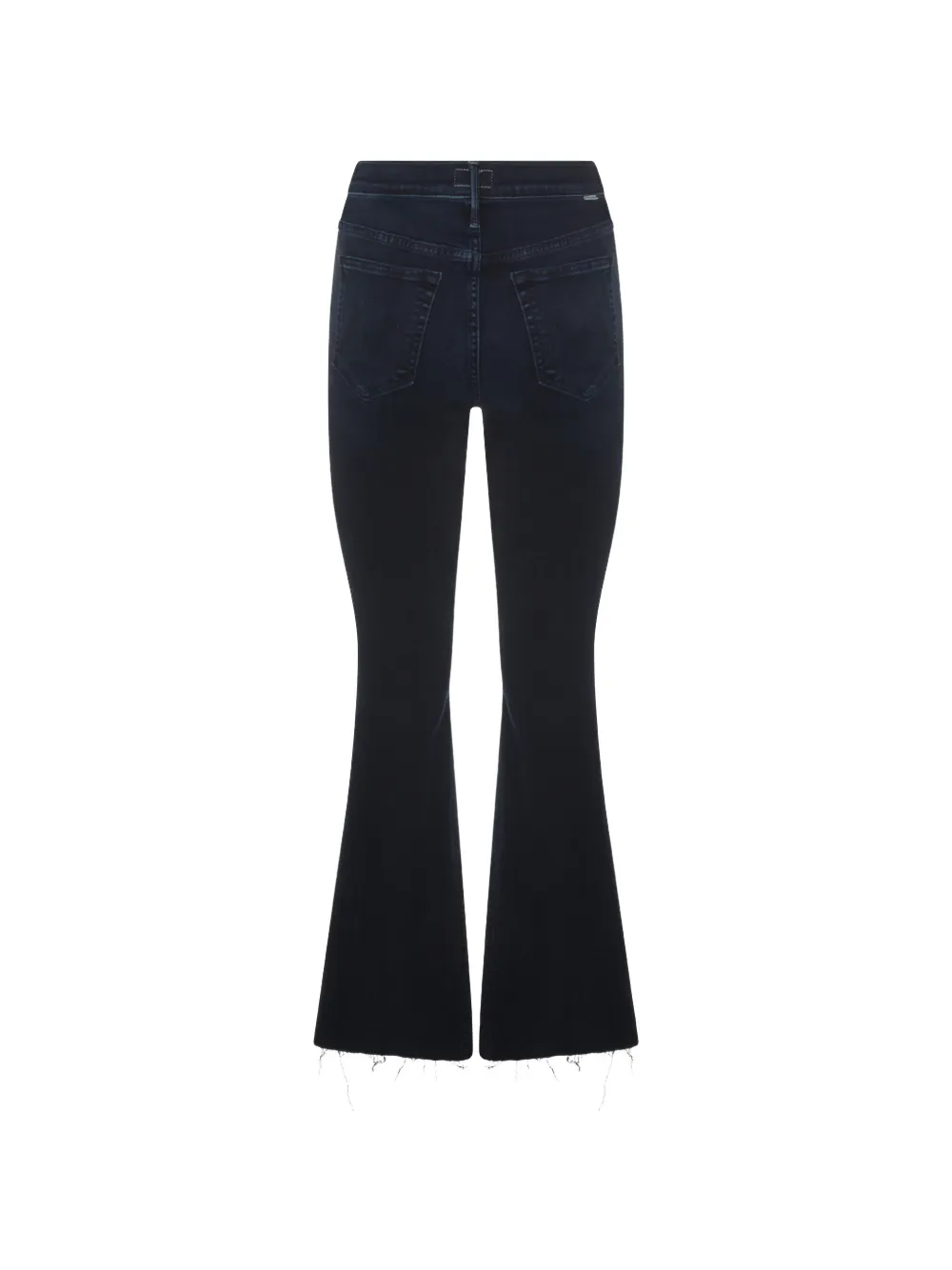 MOTHER frayed-detail jeans - Blauw