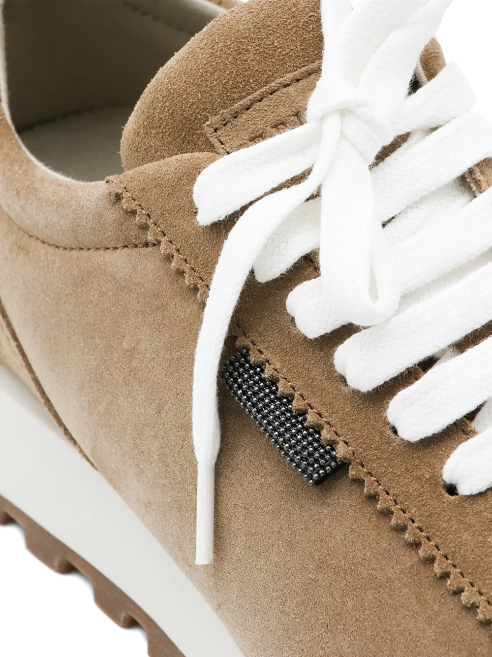 Brunello Cucinelli lace-up fastening sneakers Bruin