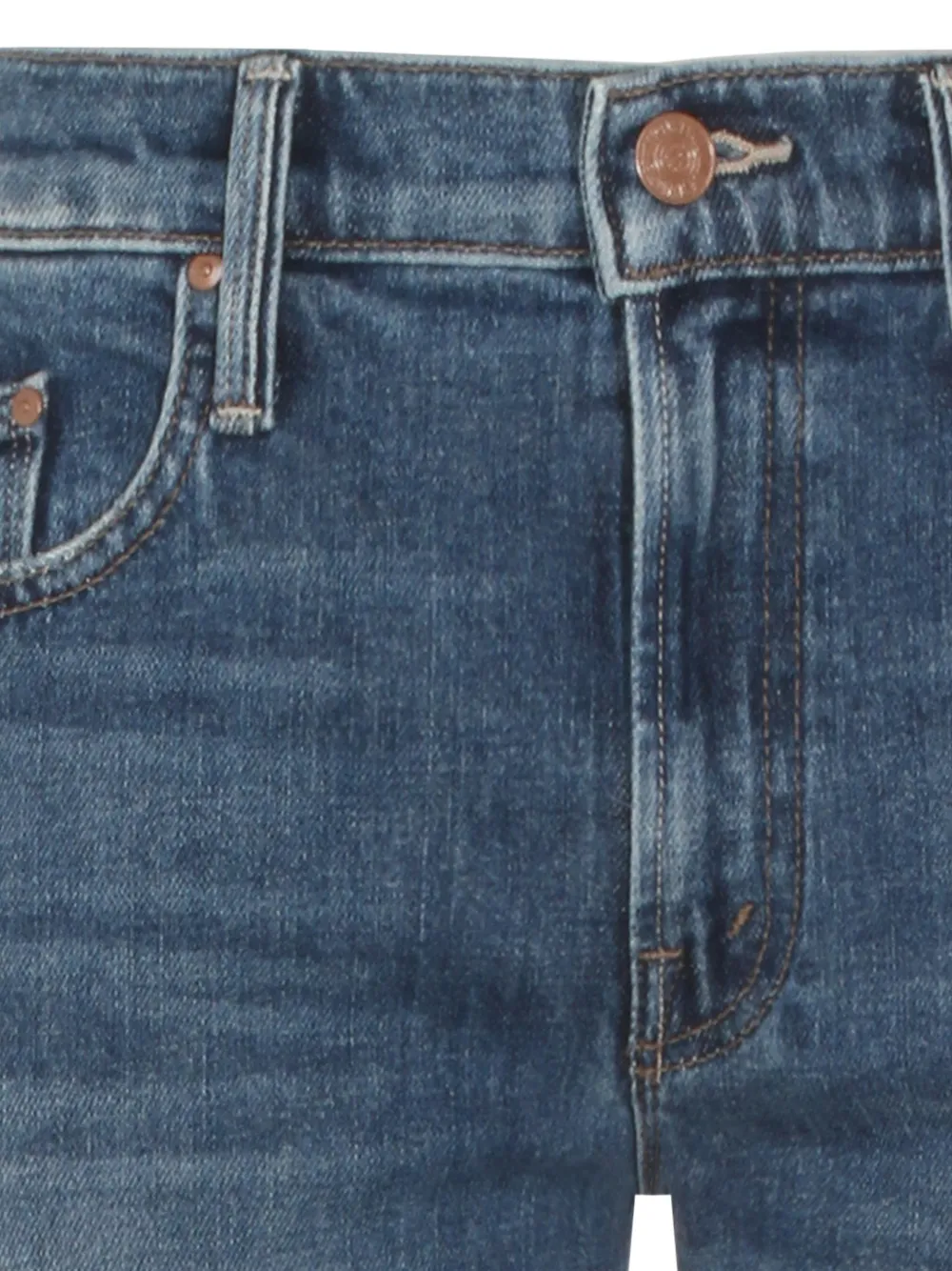  Mother «button-fastening Jeans - Blue 