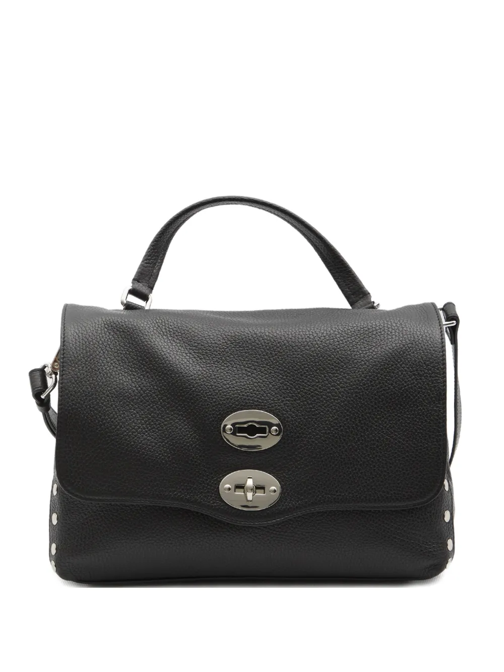 Zanellato small Postina leather tote bag - Nero