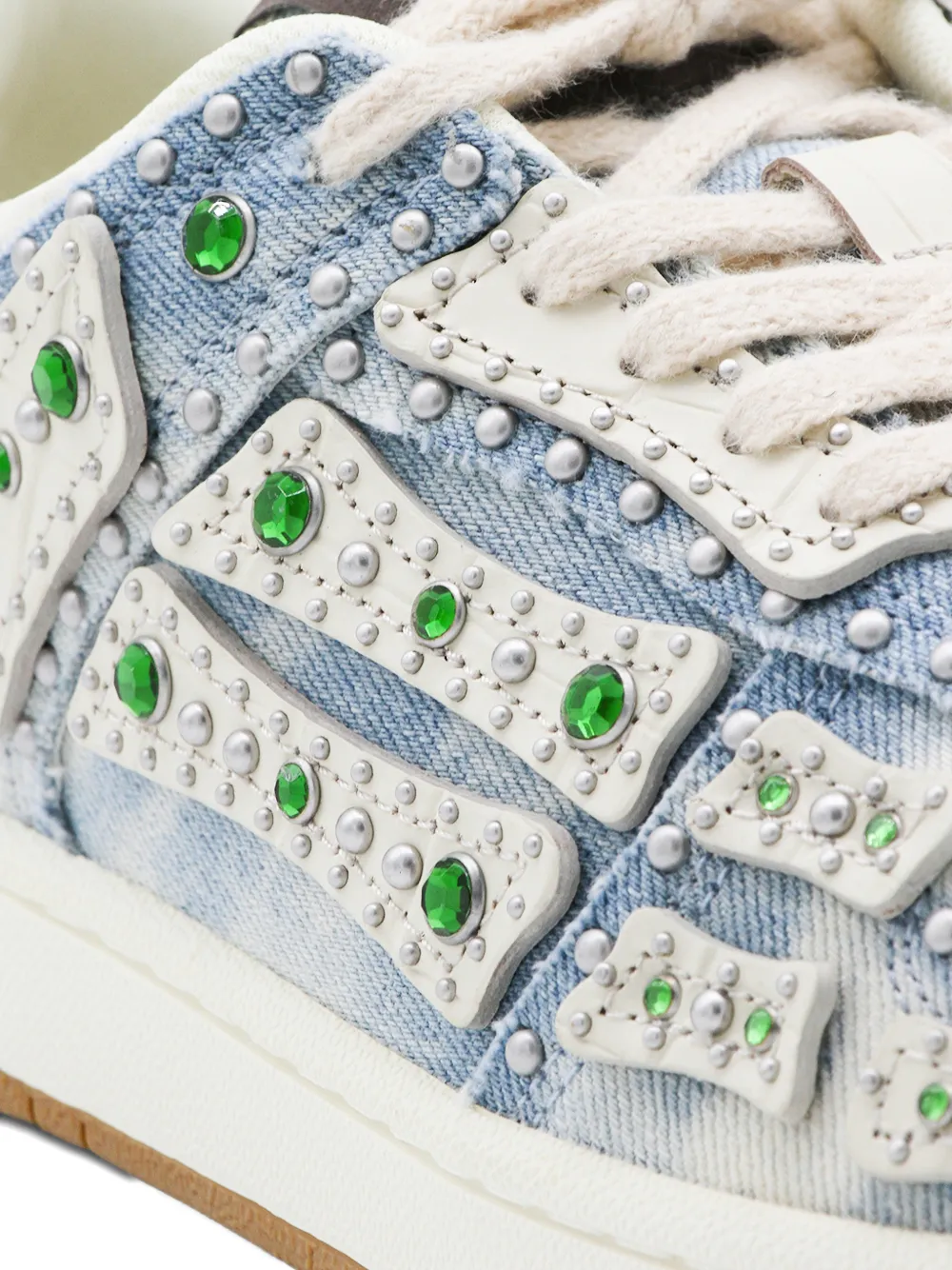 AMIRI Sneakers met vlakken en studs Blauw
