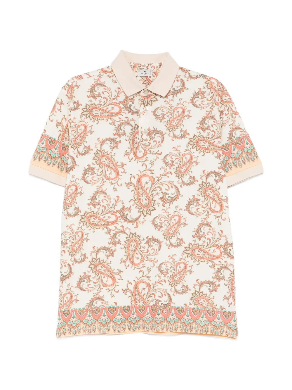 ETRO Polo con stampa paisley - Toni neutri