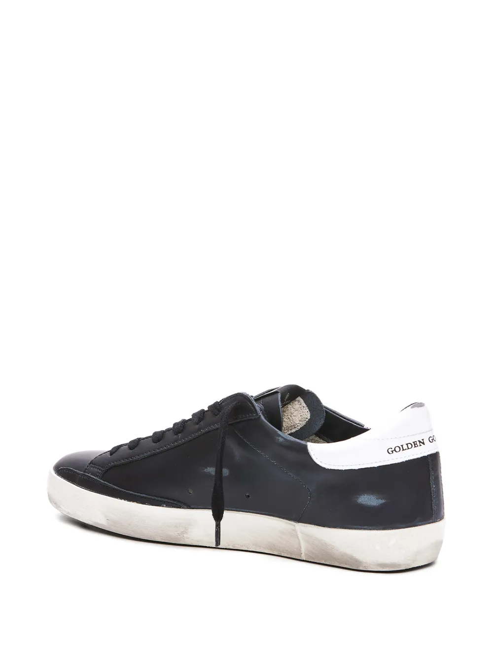 Golden Goose star-appliqué sneakers Zwart
