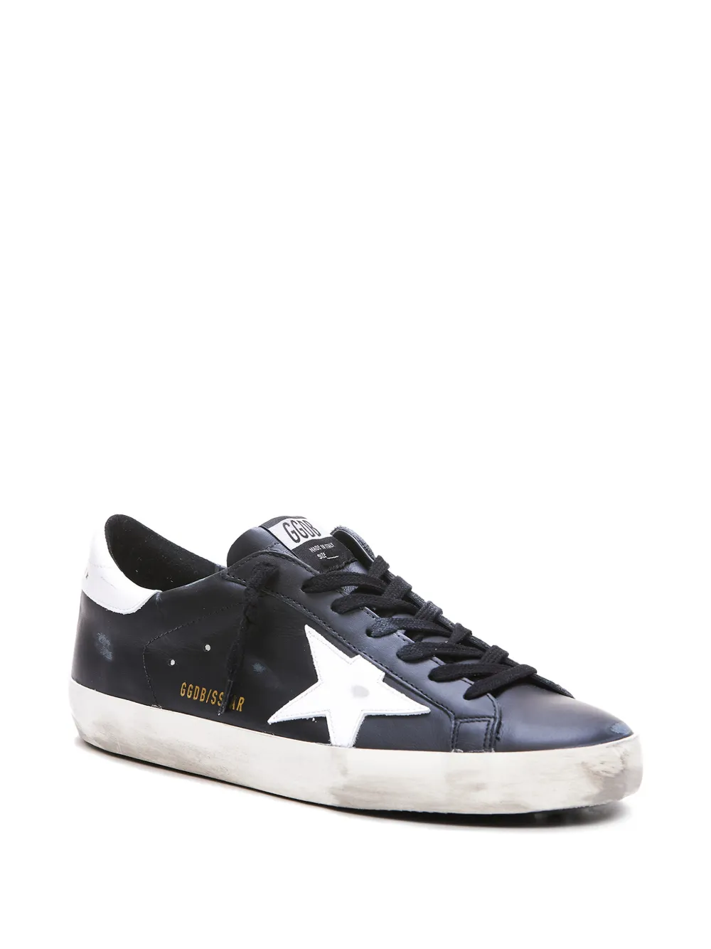 Golden Goose star-appliqué sneakers Zwart