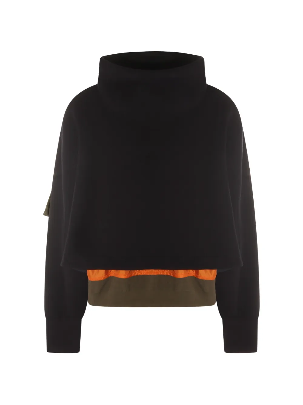sacai Jack met capuchon en zak Blauw