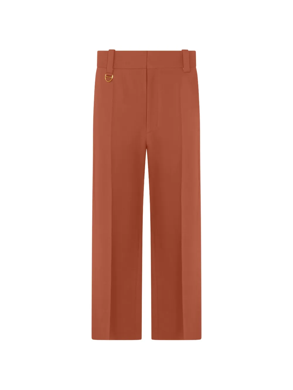 Chloé d-ring detail trousers - Marrone