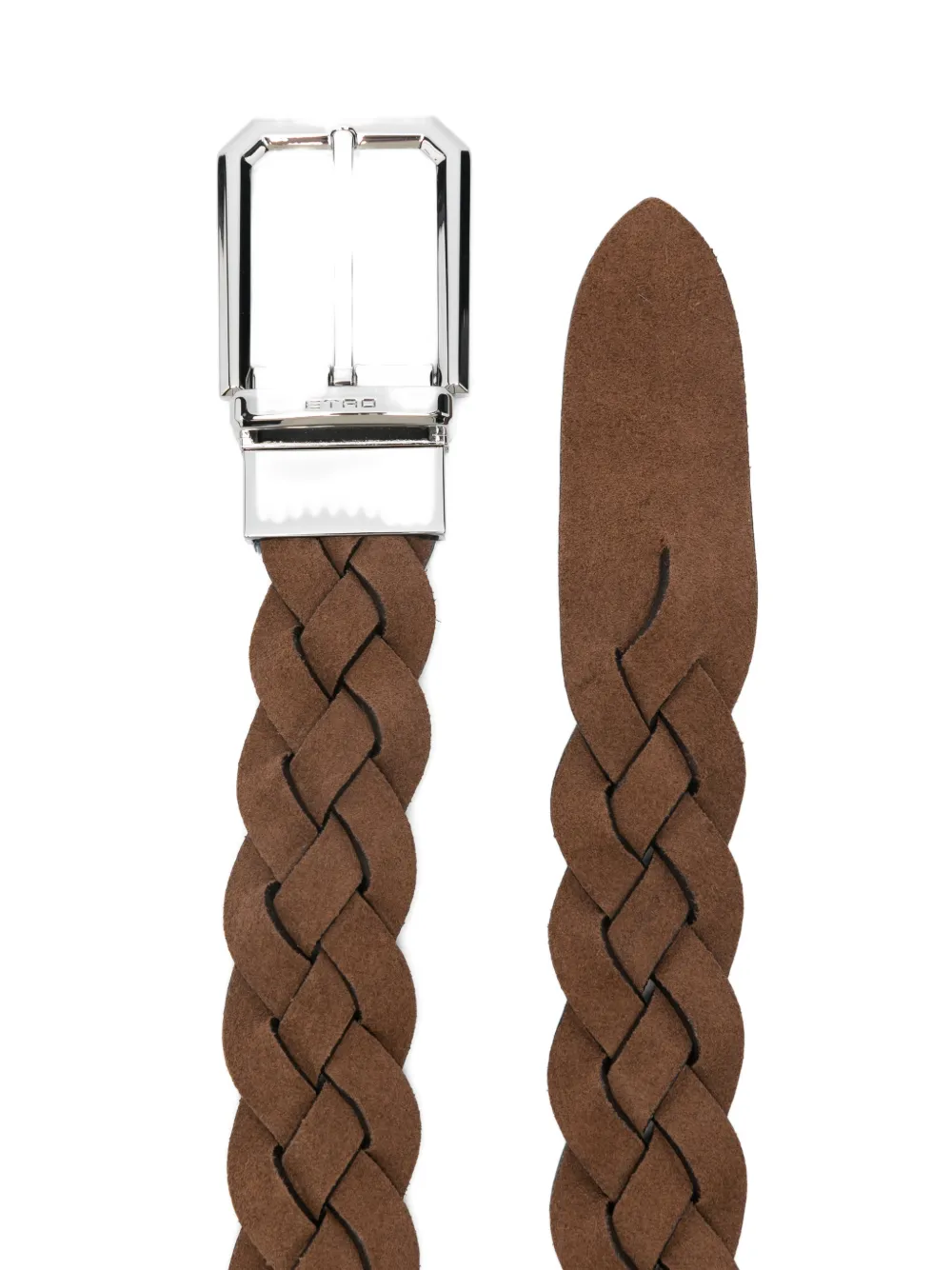 ETRO 브레이디드 버클 벨트 | Image 2