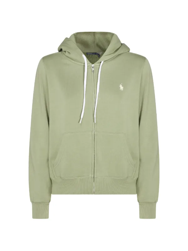Polo Ralph Lauren ジップアップ パーカー | グリーン | FARFETCH JP