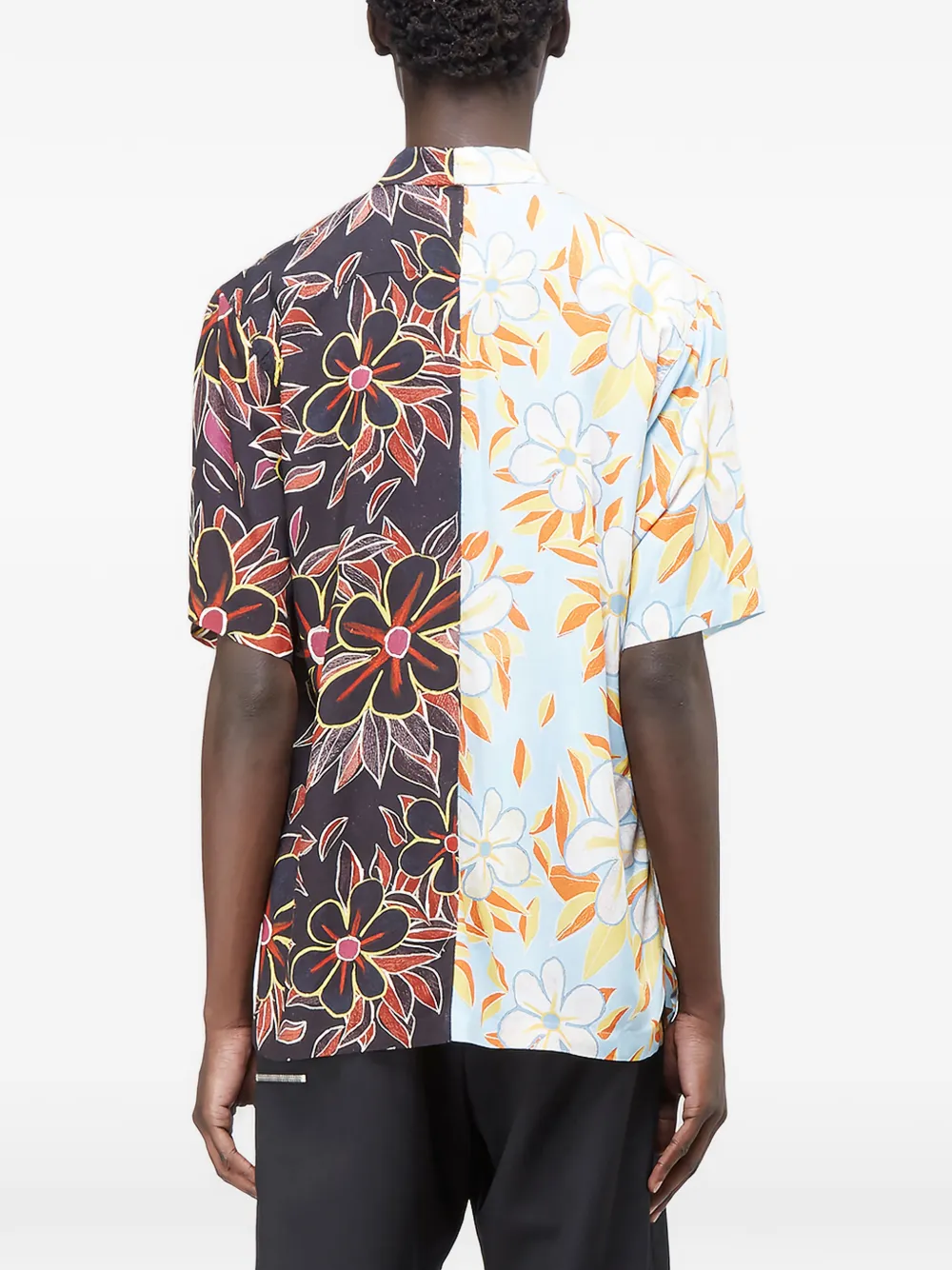  Endless Joy Floral-print Shirt - Black 