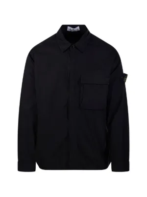 Stone Island シャツジャケット | ブラック | FARFETCH JP