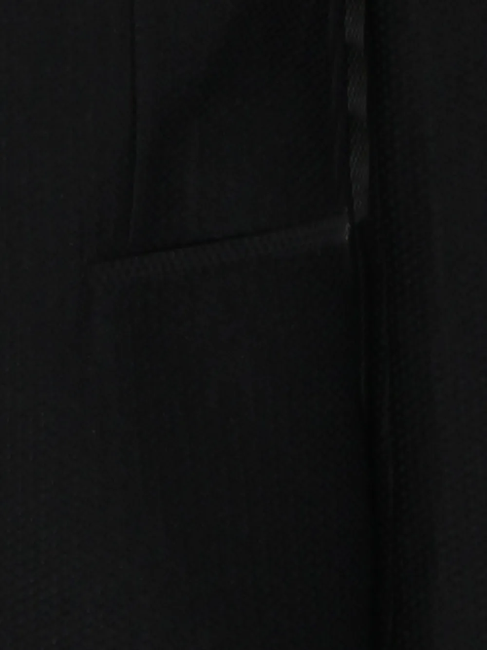 Giorgio Armani Blazer met enkele rij knopen Zwart