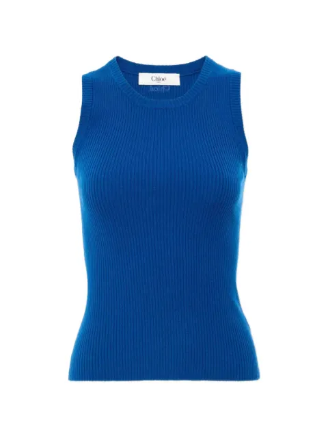 Chloé ribbed-knit tank top