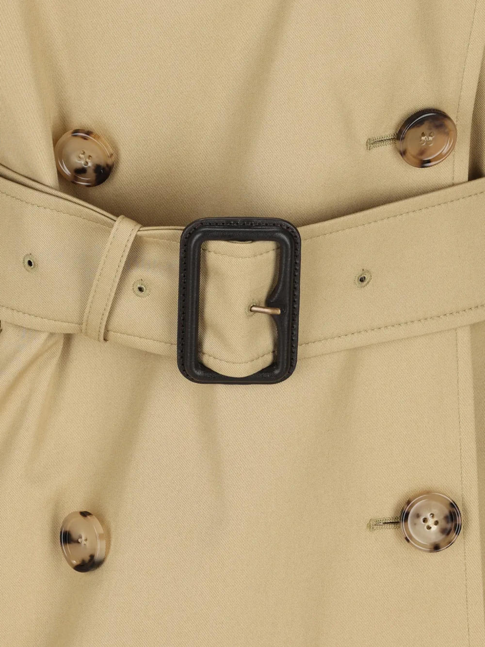  Burberry Belted Cape Coat - Neutrals 