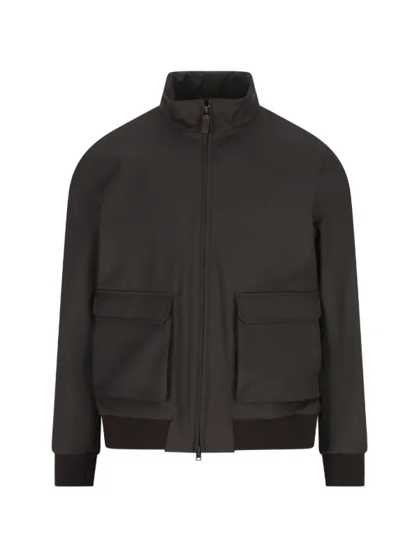 Herno ボンバージャケット | ブラウン | FARFETCH JP