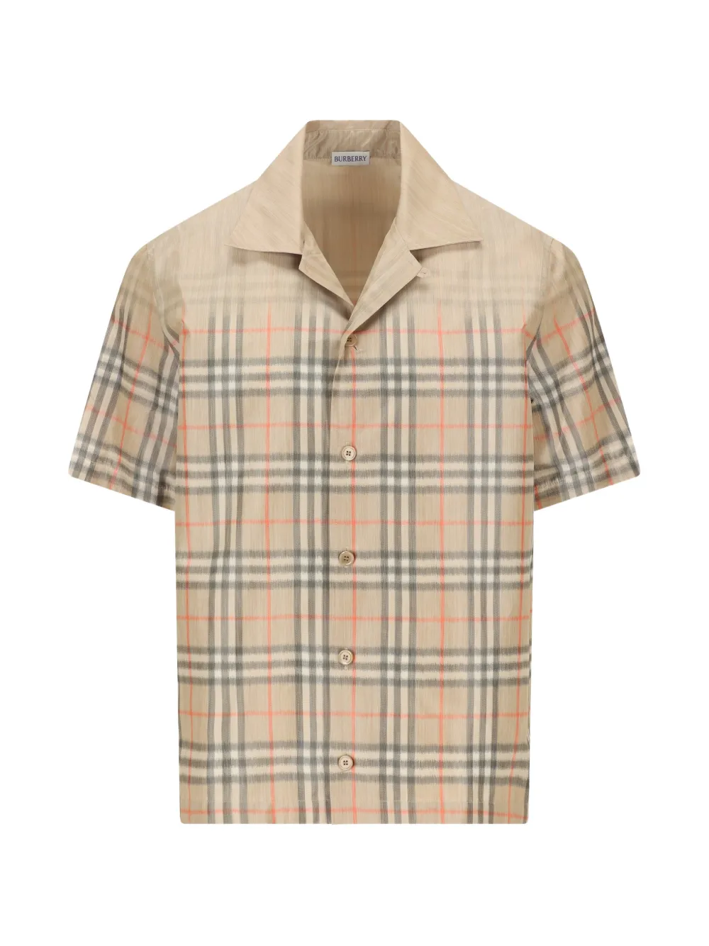 Burberry checked shirt - Toni neutri