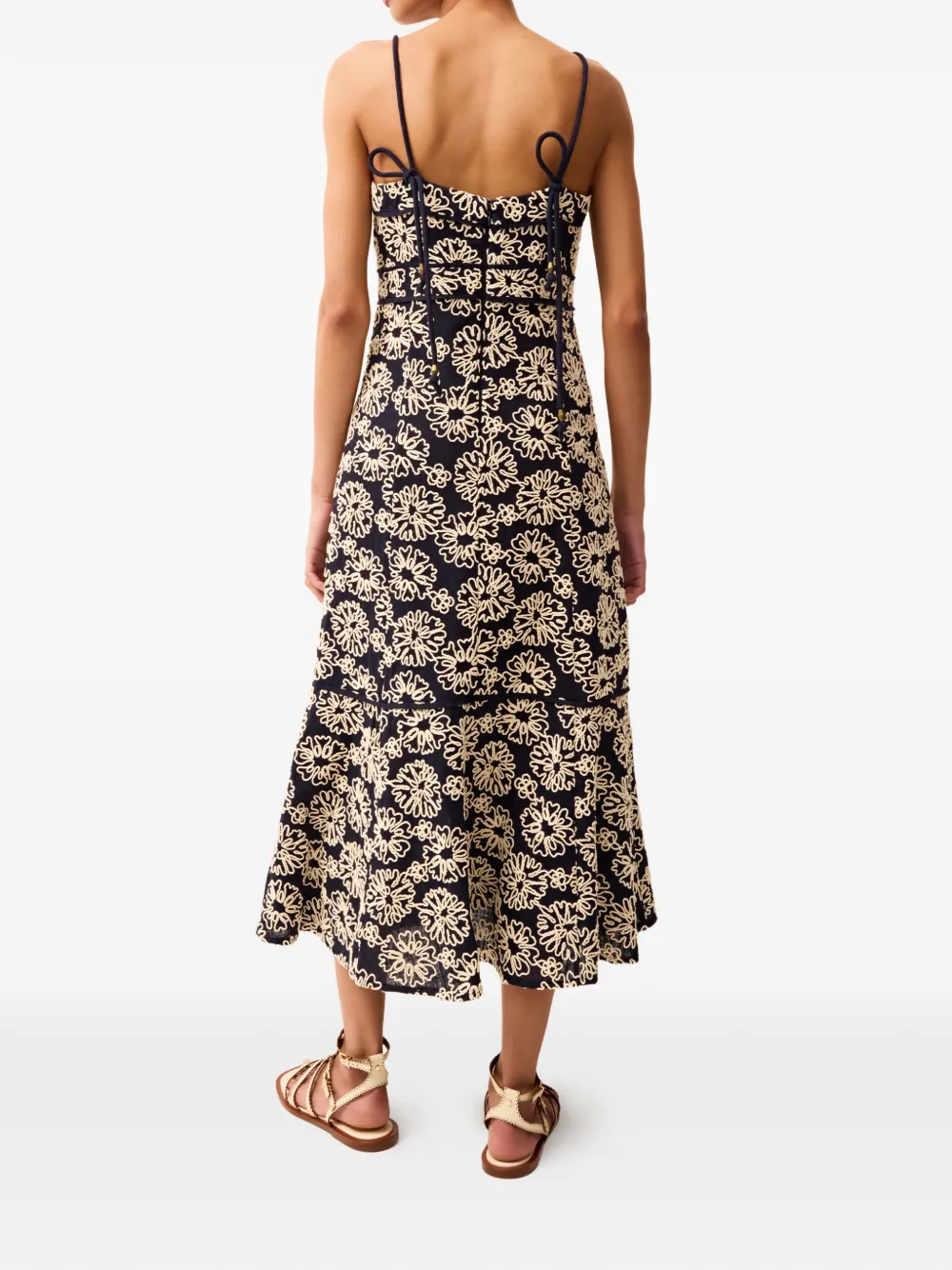 Suki Floral Midi Dress