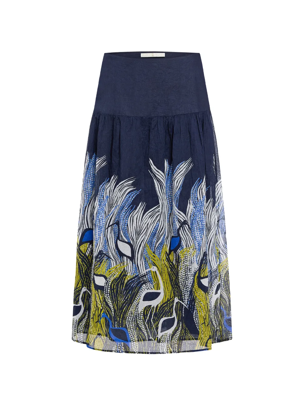 Marie Oliver Owens midi skirt - Blu