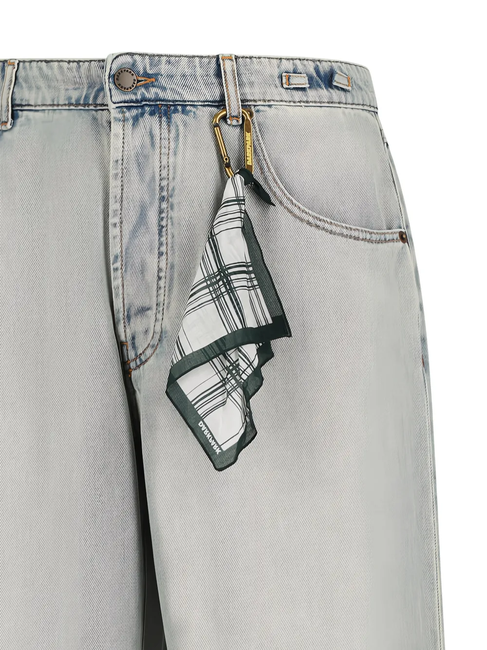 DARKPARK Mark ruimvallende jeans Blauw