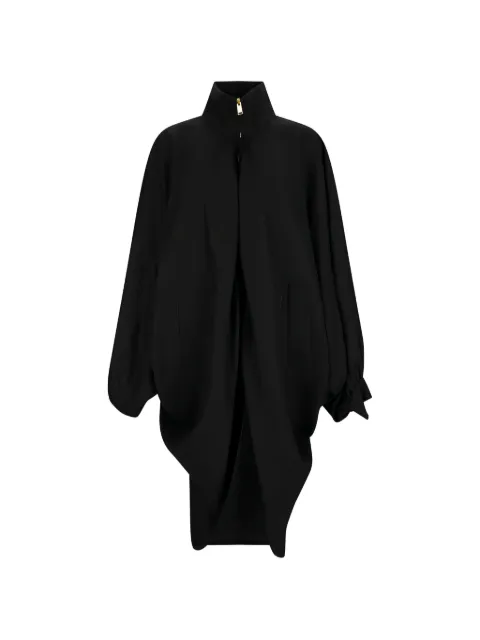 DARKPARK Norma zip-up draped coat