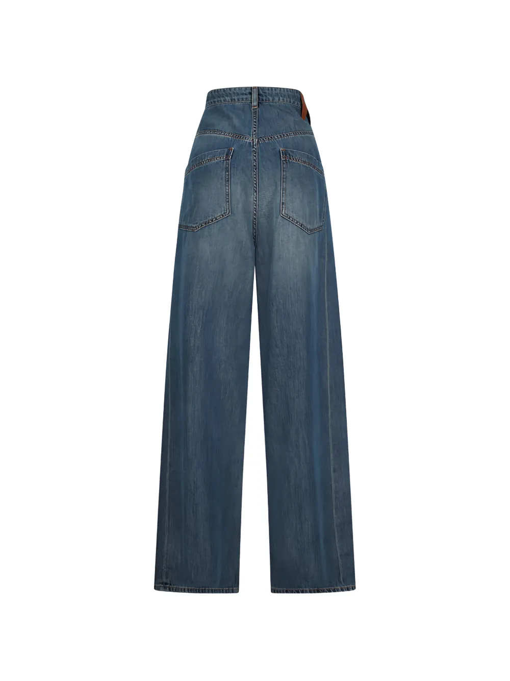 DARKPARK Ines foldover jeans - Blauw