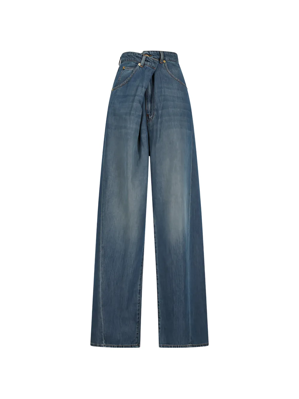 DARKPARK Ines foldover jeans - Blu