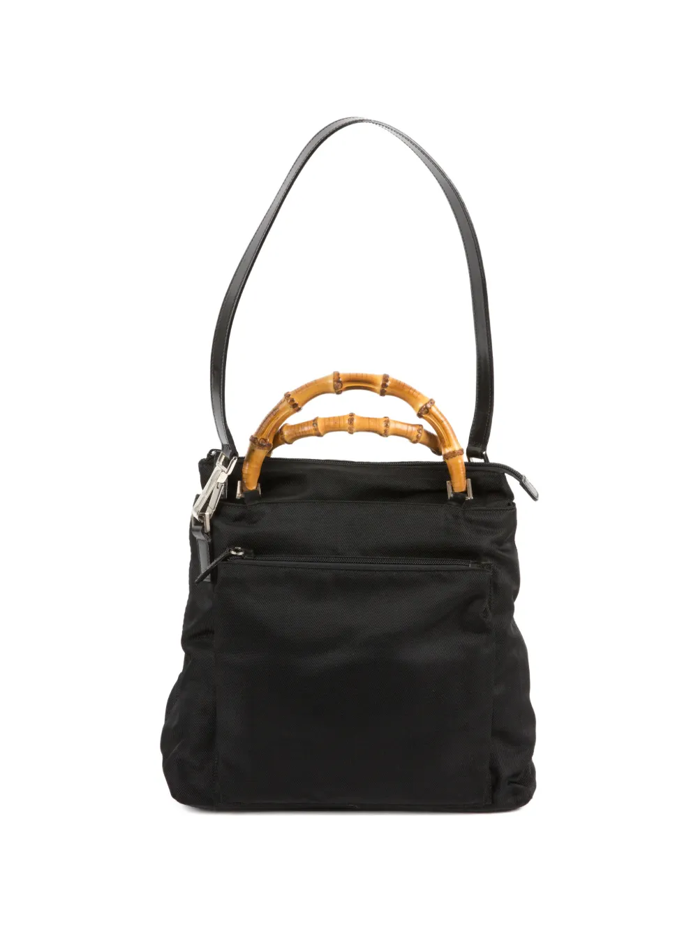 Gucci Pre-Owned 2000s bamboo-handle shoulder bag - Nero