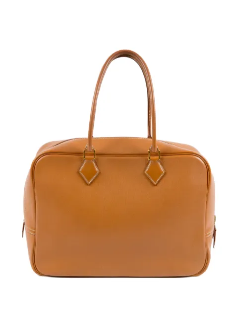 Hermès Pre-Owned 1996 leather plume 32 handbag