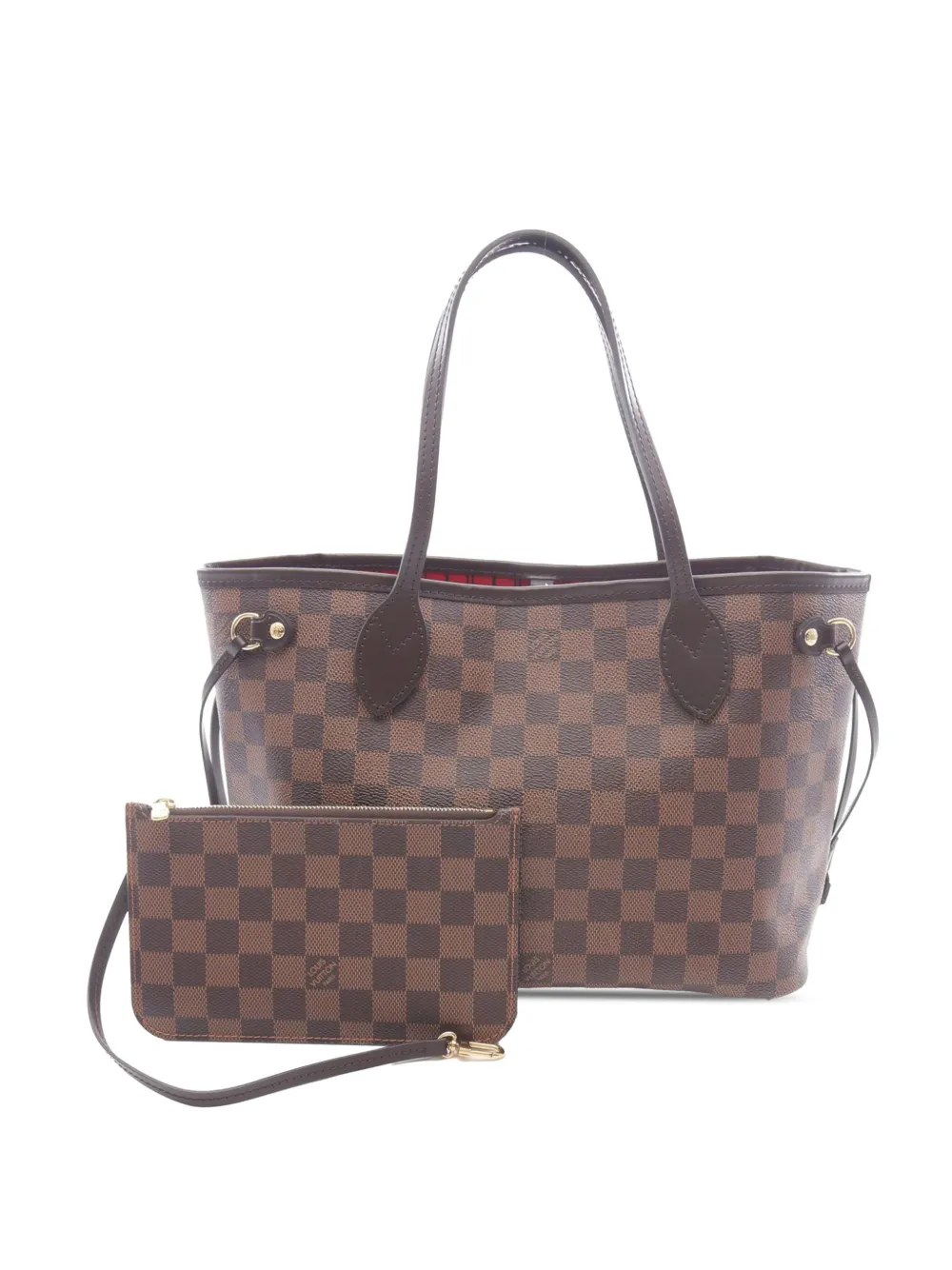 Louis Vuitton Pre-Owned 2000-2010 Damier Ebene Neverfull PM tote bag - Marrone