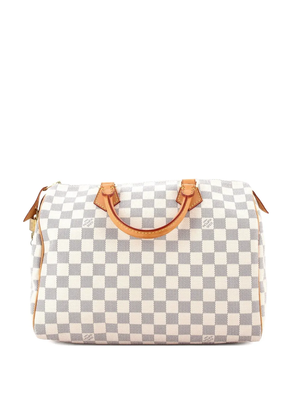 Louis Vuitton Pre-Owned Borsa a mano Speedy Damier 30 con tracolla - Bianco