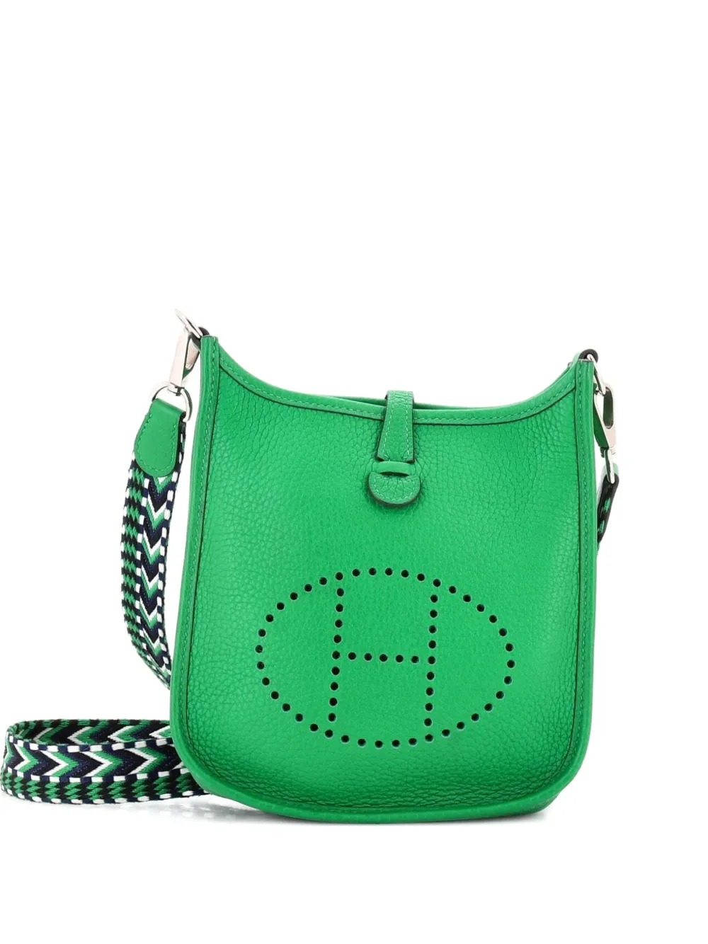 Hermès Pre-Owned Borsa a tracolla Evelyne Bag Gen III Clemence TPM - Verde