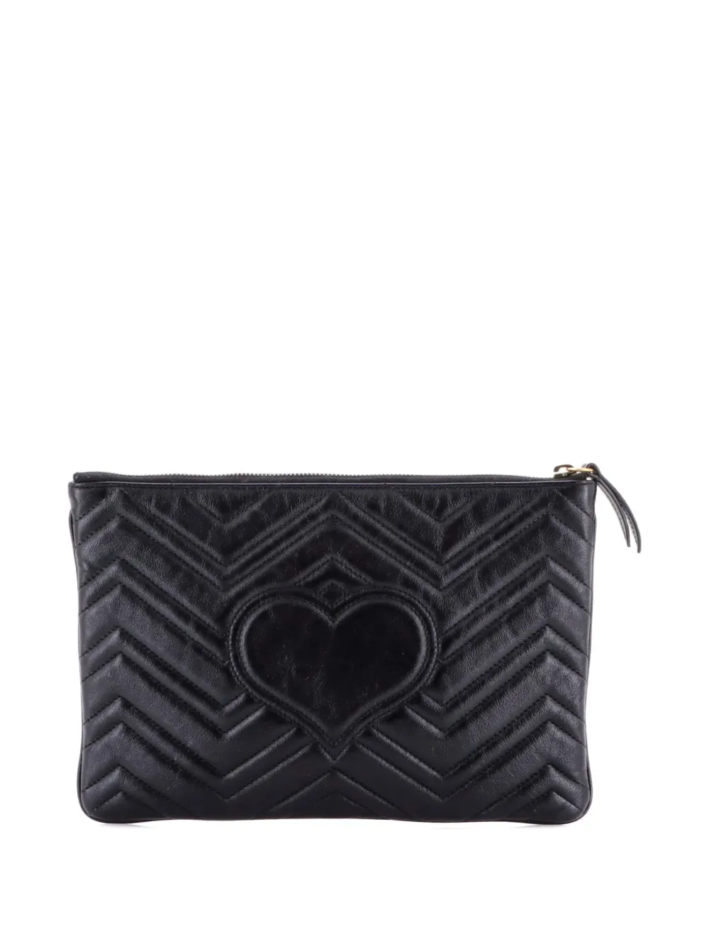  Gucci Pre-owned Bolso De Mano Gg Marmont De Piel Y Matelassé - Negro 