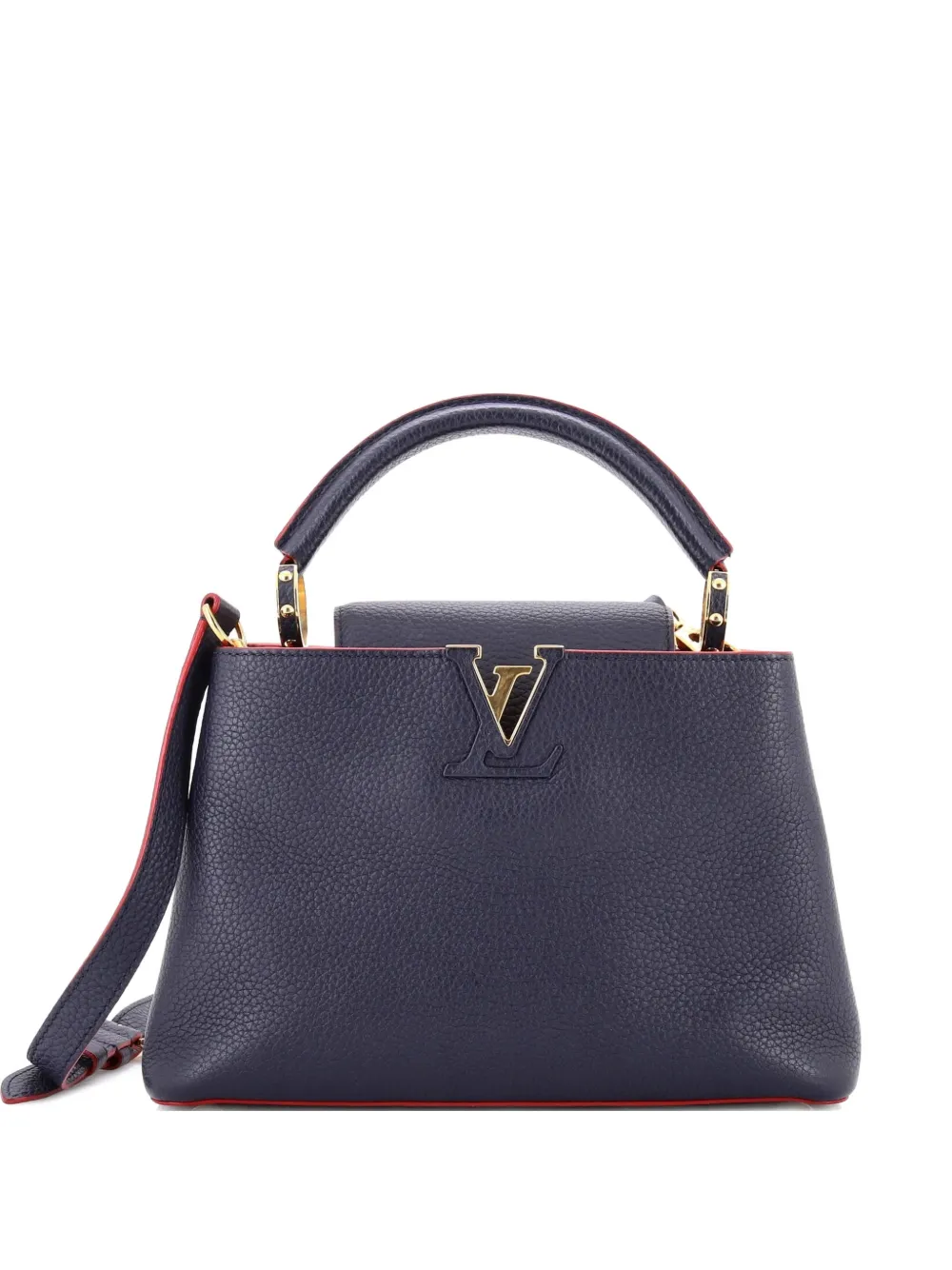 Louis Vuitton Pre-Owned Capucines Bag Leather BB satchel - Blau