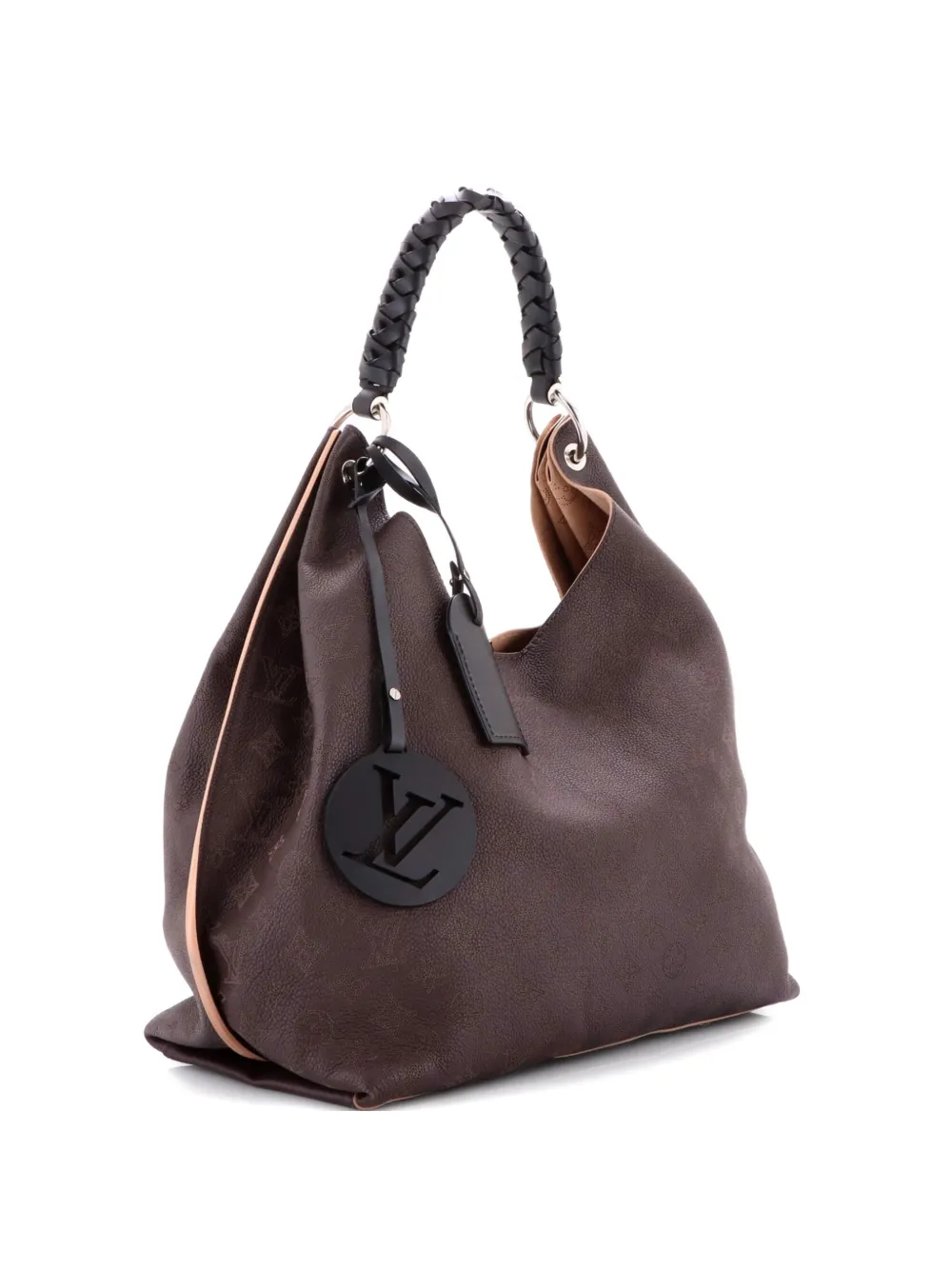 Louis Vuitton Pre-Owned Borsa passepartout Carmel Mahina in pelle - Marrone