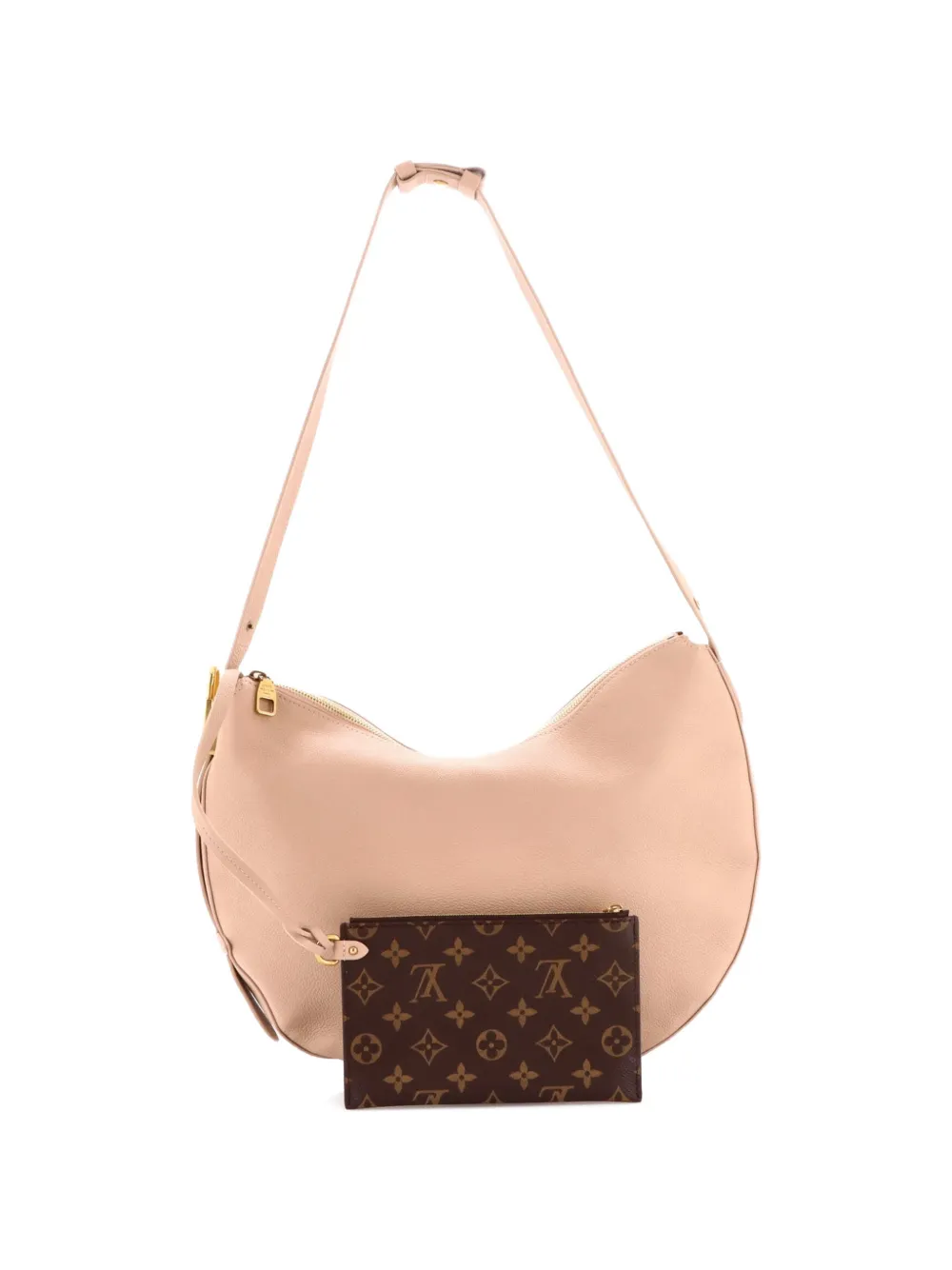 Louis Vuitton Pre-Owned Borsa a spalla Low Key Cookie MM in pelle - Toni neutri