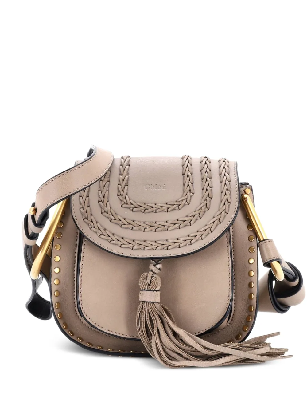 Chloé Pre-Owned Borsa a tracolla Hudson mini in pelle - Toni neutri