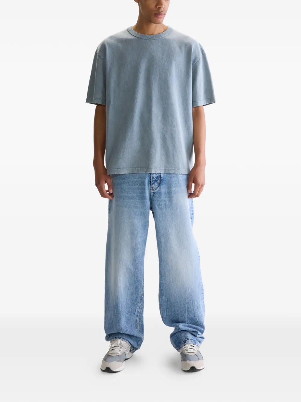 Bellerose frayed T-shirt - Blauw