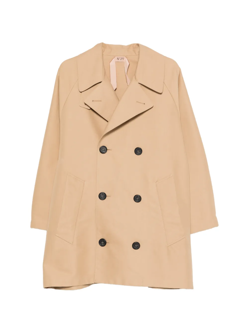 Nº21 Caban doppiopetto - Toni neutri