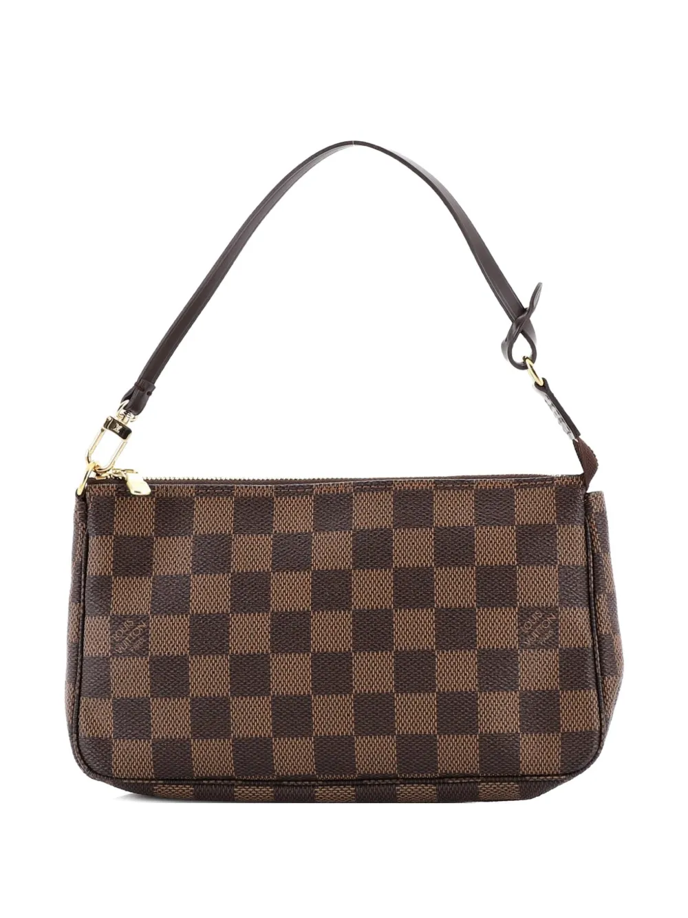 Louis Vuitton Pre-Owned Clutch Pochette Accessoires in tela Damier - Marrone