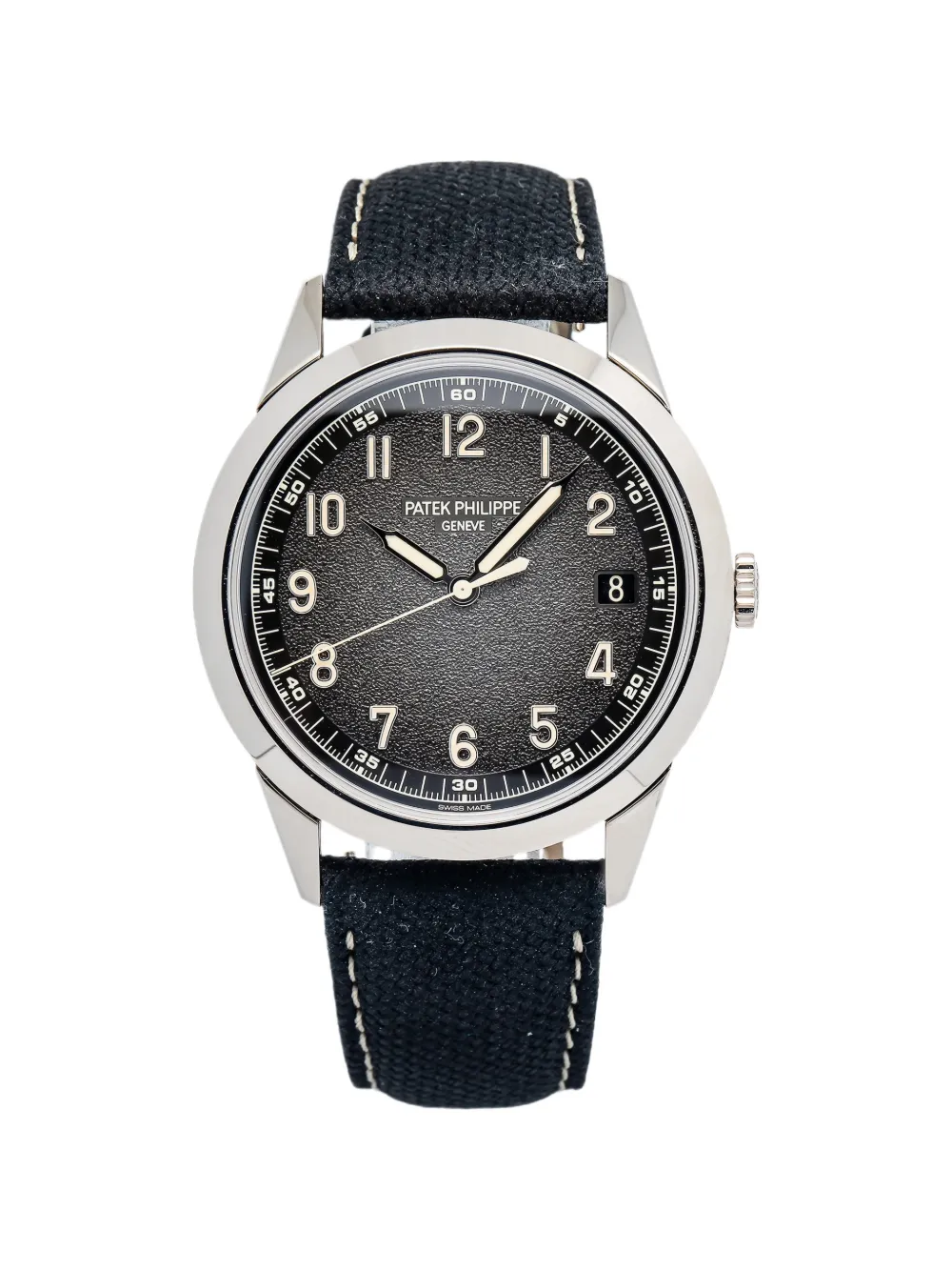 Patek Philippe Pre-Owned Calatrava 40mm watch - Nero