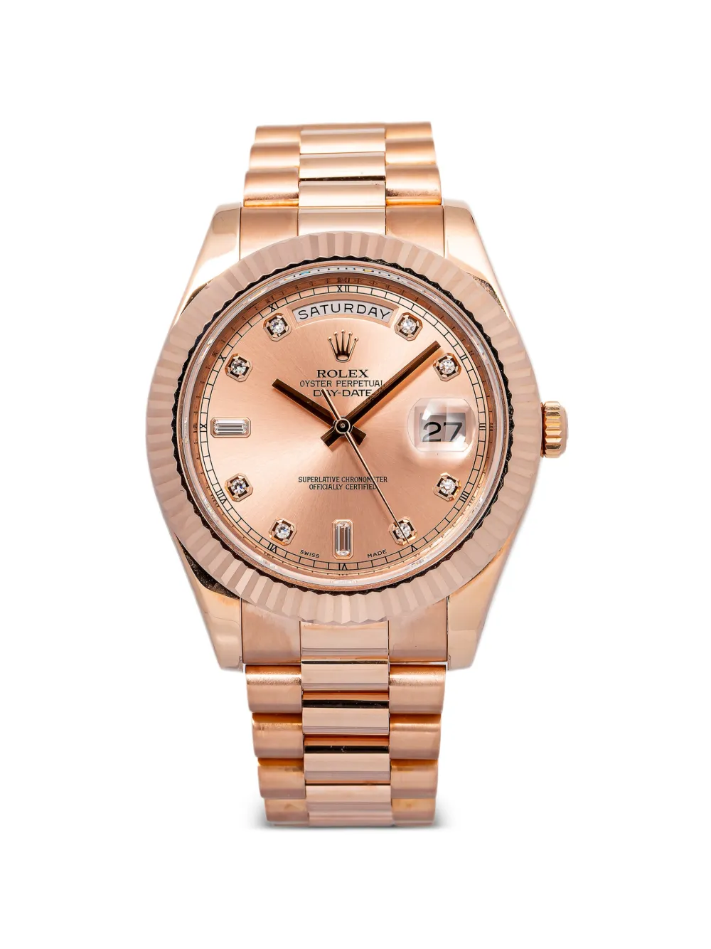 Rolex Day-Date II 41mm watch - Rosa