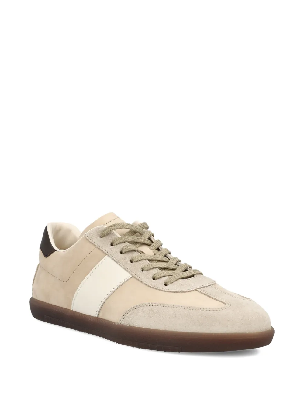 Tod's Sneakers met gestreept vlak Beige