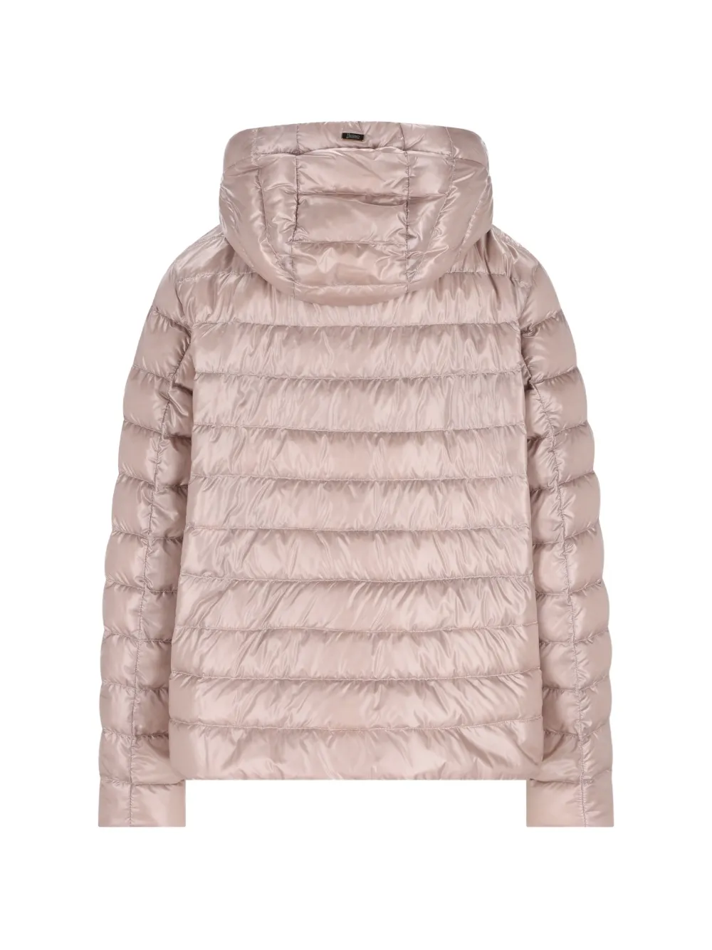Herno Ultralight gewatteerd jack met capuchon Roze