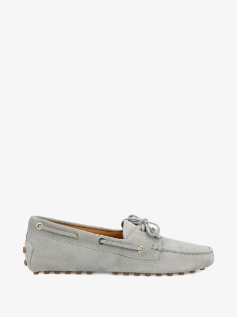Tod's tie detail flat loafers