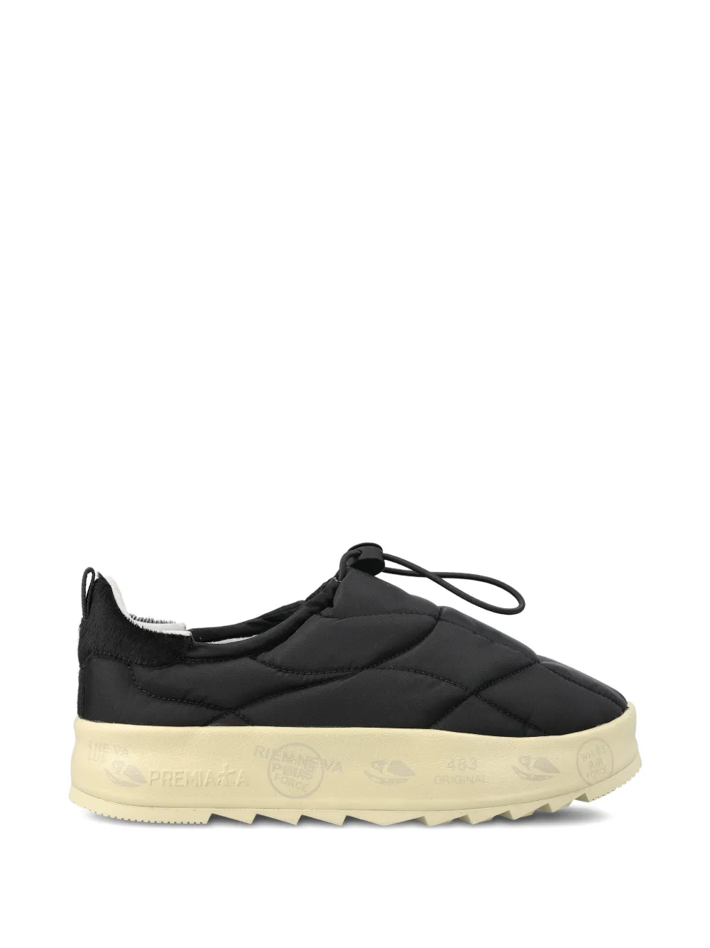 Premiata quilted sneakers - Nero